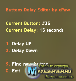 Buttons Delay Editor