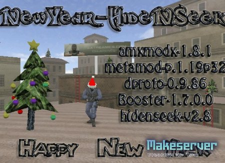 New Year Hide'H'Seek server by drizZle
