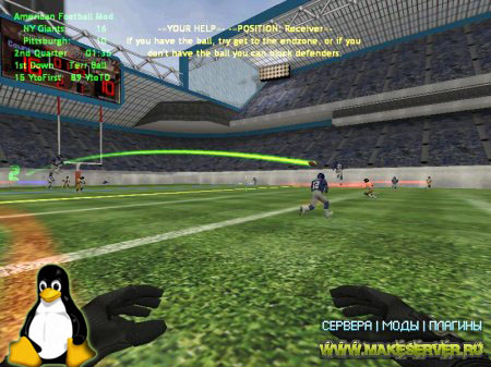 Готовый сервер by FIELD LINE for Linux v1.4 American Football Mod V.5.0