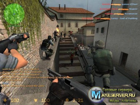 Counter-strike source zombie mod (2009/RUS)