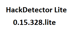 HackDetector Lite 0.15.328.lite